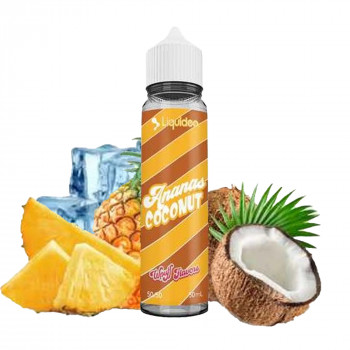 Grossiste e-liquide Ananas Coconut 50ml 0mg Liquideo | Univape