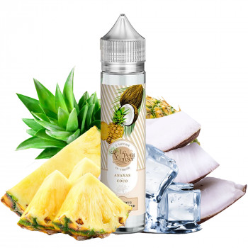 Fournisseur e-liquide Ananas Coco 50ml 0mg Savourea | Univape