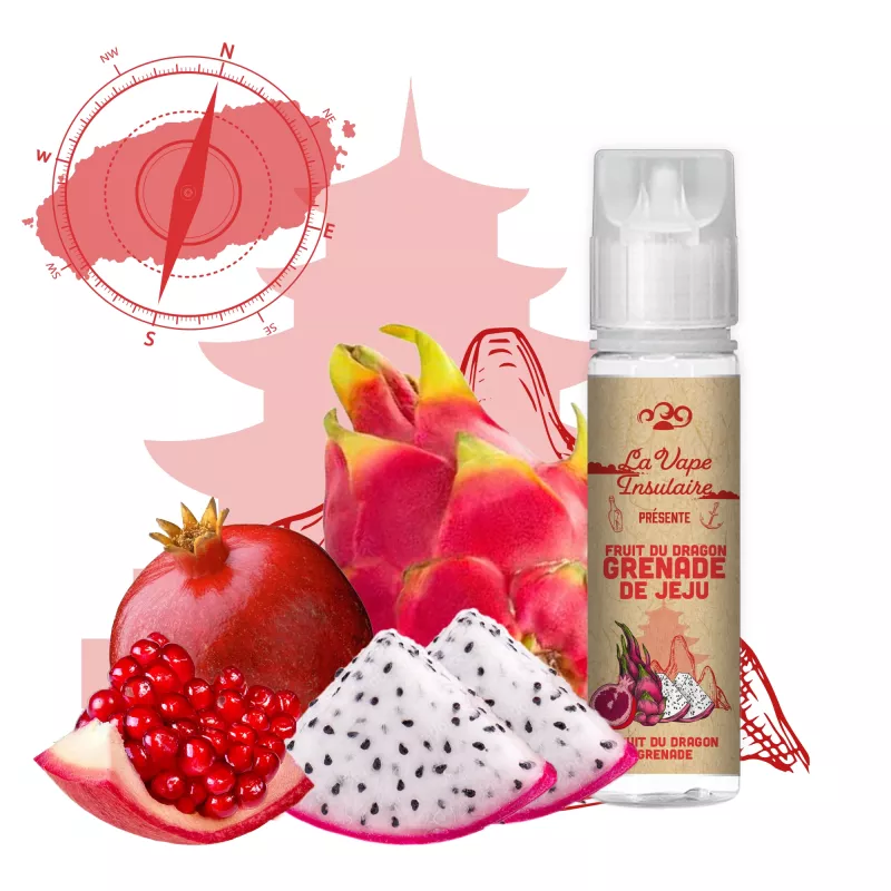 Fruit du Dragon Grenade de Jeju 50ml 0mg