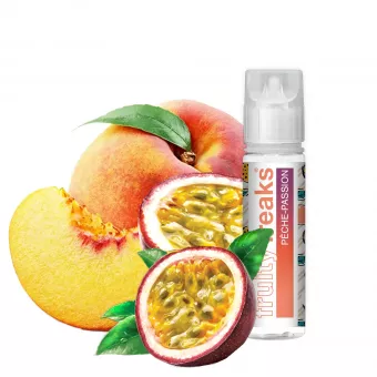 Grossiste Pêche-Passion 50ml 0mg | Fruity Freaks