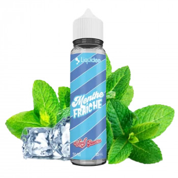 Grossiste e-liquide Menthe Fraiche 50ml 0mg Liquideo | Univape